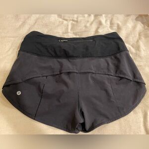 Lululemon speed up high rise shorts